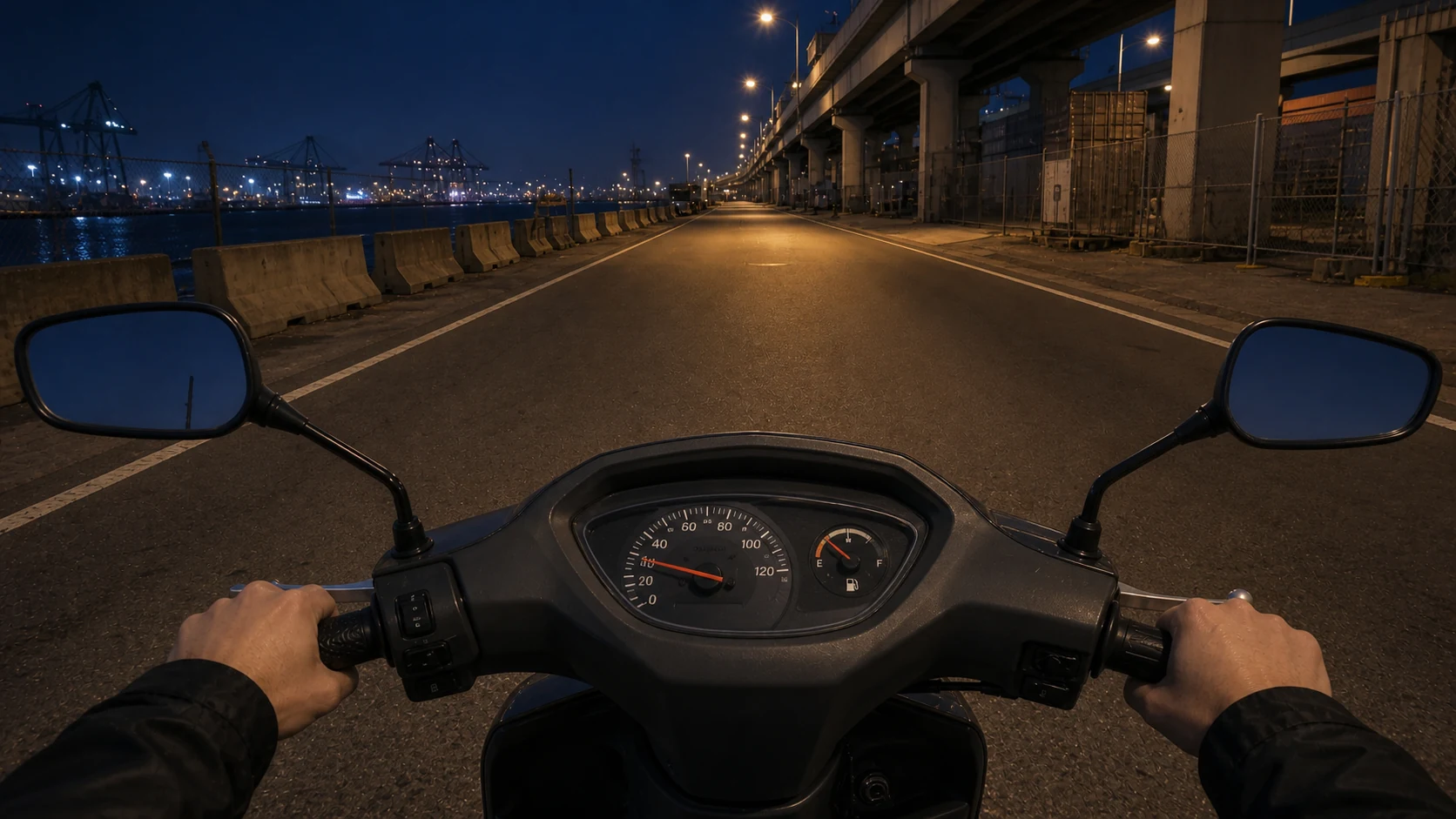 テスト公開中の125cc・4ストCVTスクーターのコールゲーム画面